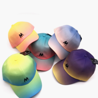 "NEVER SAY DIE" GRADIENT BASEBALL CAP - Thumbnail 1