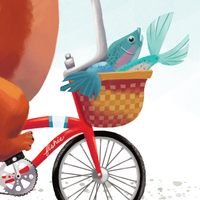 Otter Goes to Market Print - Thumbnail 2