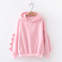 Cute Cartoon Dinosaur Sweatshirt Hoodies - Thumbnail 2