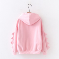 Cute Cartoon Dinosaur Sweatshirt Hoodies - Thumbnail 3