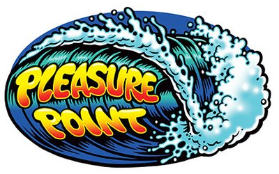 Pleasure Point sticker