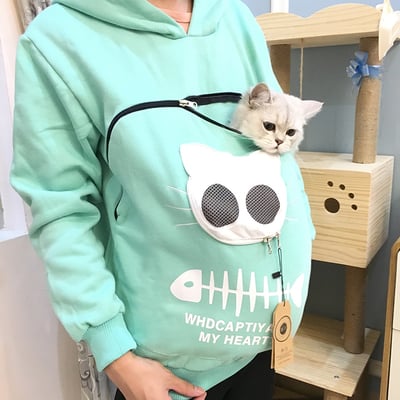 Harajuku walking the cat artifact band cat pet clothes hoodies