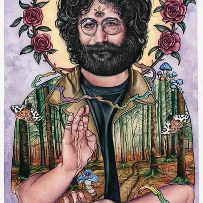 "jerry garcia" print 