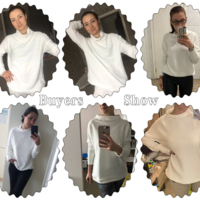 Autumn and Winter Knitted Pullover Sweater - Thumbnail 2