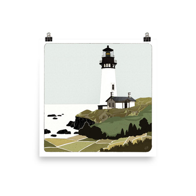 Lighthouse print