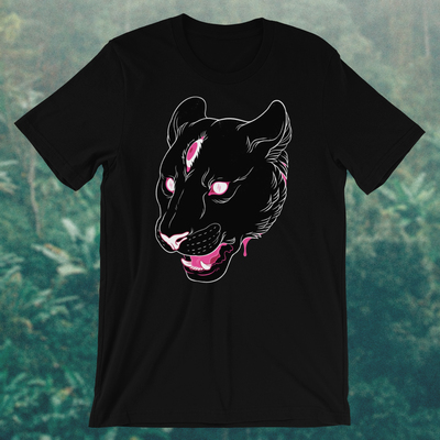 Flash panther ii - black t-shirt