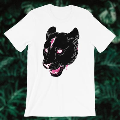 Flash panther ii - white t-shirt