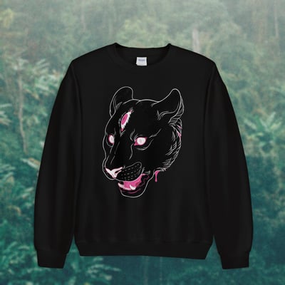 Flash panther ii - black sweatshirt