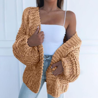 Fashion Women'S Casual Cardigan Sweater Coat - Thumbnail 1
