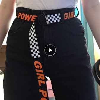 Girl Power Harajuku Belts