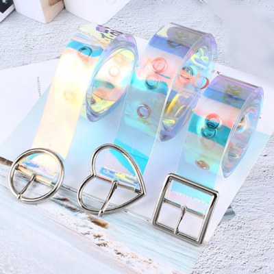Laser Holographic Clear Belts