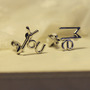 Me, You Clip on Earrings - Thumbnail 2