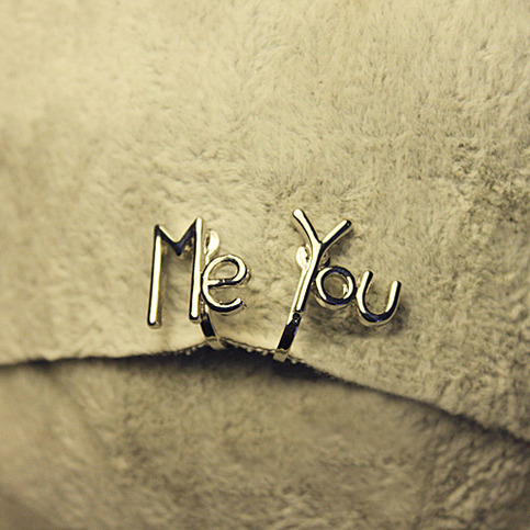 Me, You Clip on Earrings