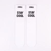 "STAY COOL" SOCKS WHITE - Thumbnail 2
