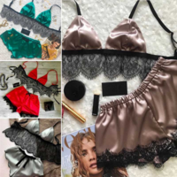 Sexy Lace Two Piece Under Wear Set - Thumbnail 1