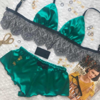 Sexy Lace Two Piece Under Wear Set - Thumbnail 3