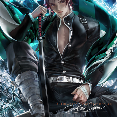 Tanjiro kamado poster #31