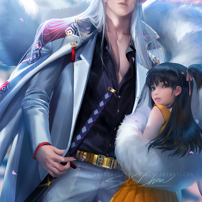 Sesshomaru suit poster #32