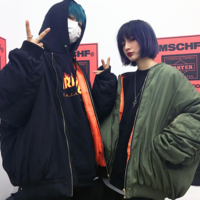 Free Shipping-VINTAGE MA-1 JACKET - Thumbnail 1