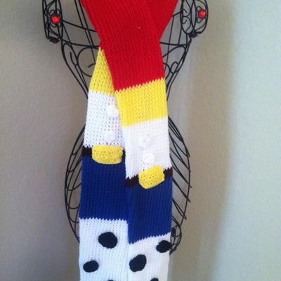 Jessie inspierd scarf