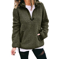 Zipper Pocket High-Necked Long Sleeve Sweater - Thumbnail 3