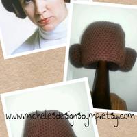 princess leah inspired beanie - Thumbnail 2