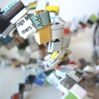 Happy Garland - 12ft - Skinny - Eco and Handmade - Thumbnail 2