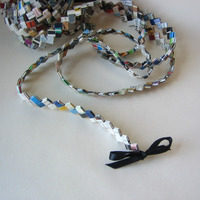 Happy Garland - 12ft - Skinny - Eco and Handmade - Thumbnail 4