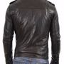 Man black biker jacket, Mens leather jacket, Leather jackets for men Men jacket-2