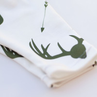 organic cotton leggings in "deer me" - Thumbnail 1