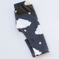 organic cotton leggings in star night - Thumbnail 1