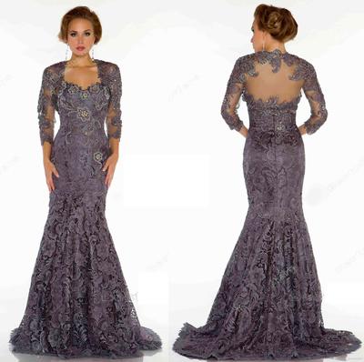 Mermaid Lace Mother of the Bride Dresses for Wedding