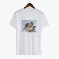 Vintage Retro Angel Kiss T shirt - Thumbnail 1