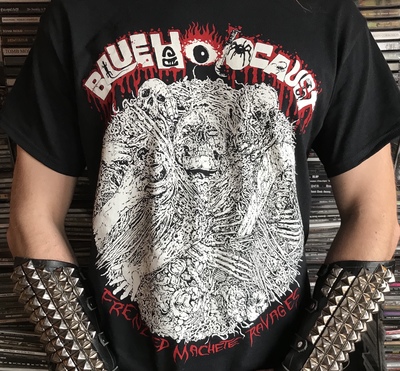 Blue Holocaust t-shirt 