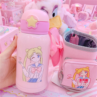 Sweet cute sailor moon insulation cup - Thumbnail 4
