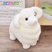 Cute little sheep doll doodle sheep goat alpaca plush toy doll - Thumbnail 2