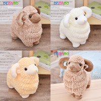 Cute little sheep doll doodle sheep goat alpaca plush toy doll - Thumbnail 3