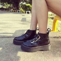 Custom Made Platform Black Boots Available G-3007 - Thumbnail 3
