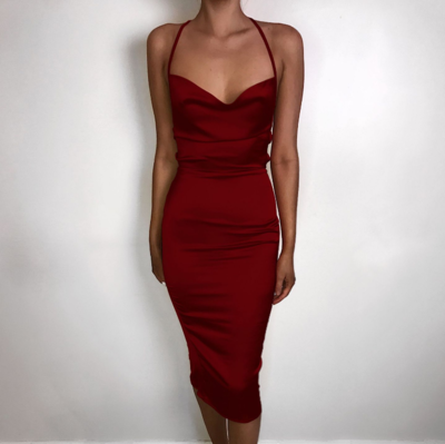 Slim Sling Sexy Sleeveless Dress