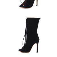 Crisscross Strappy Fashion Women Peep Toe High Heels Shoes G-3025 - Thumbnail 3