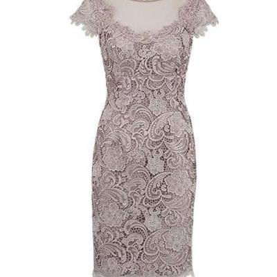 Lace sheath lace mother of the bride dresses  - Thumbnail 5