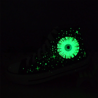 Harajuku starry luminous hand-painted shoes - Thumbnail 1