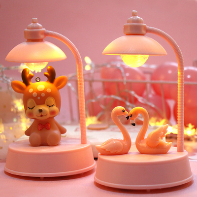 Cute Night Light with Music Decoration Unicorn Night Light