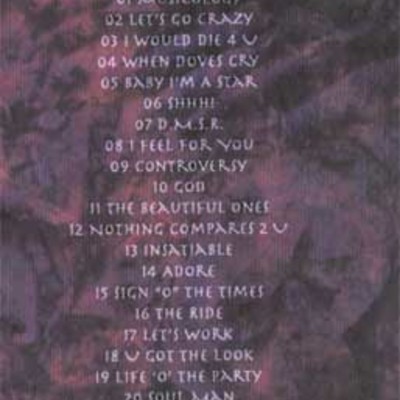 Prince just plain funk 4.8.2004 live in ames,iowa dvd