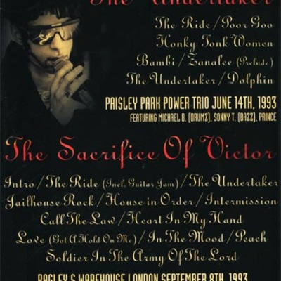 Prince sacrifice of…undertaker 1993 dvd