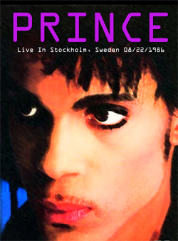 PRINCE Live In Stockholm, Sweden 08.22.1986 DVD
