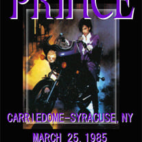 PRINCE CARRIEDOME-SYRACUSE,NY MARCH 25.1985 DVD