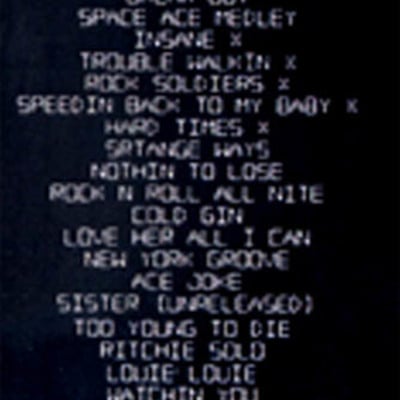 Ace frehley space cam san diego 7.29.1995 dvd