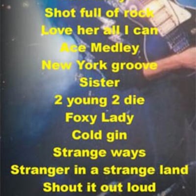 Ace frehley providence,ri 1995 may.28 dvd