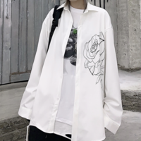 Free Shipping-AESTHETICS ROSE SHIRT - Thumbnail 1